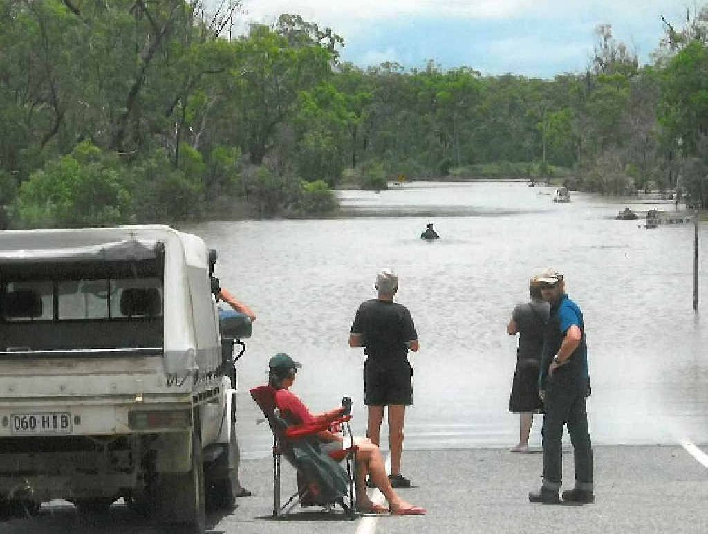 FLOOD FUNDING: The Monto Rd-Nellie Simpson Rd intersection was first cut off in 2010. FLOOD FUNDING: The Monto Rd-Nellie Simpson Rd intersection was first cut off in 2010.